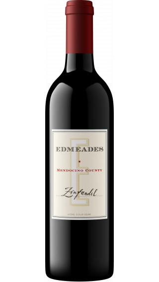 Bottle of Edmeades Mendocino Zinfandel 2016 wine 750 ml