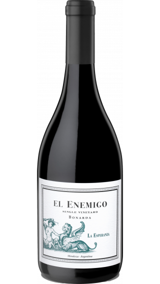 Bottle of El Enemigo La Esperanza Single Vineyard Bonarda 2018 wine 750 ml