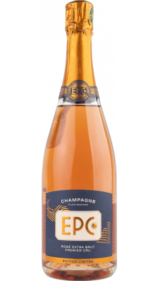 Bottle of  Champagne EPC Premier Cru Extra Brut Rose wine 750 ml