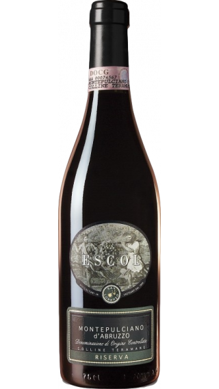 Bottle of San Lorenzo Escol Montepulciano d'Abruzzo Riserva 2014 wine 750 ml