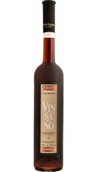 Bottle of Estate Argyros Vinsanto First Release 2014 wine 500 ml