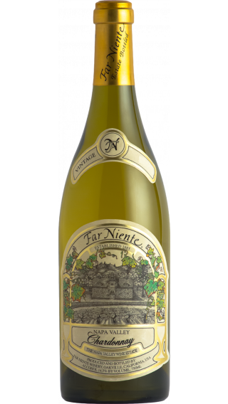 Bottle of Far Niente Chardonnay 2020 wine 750 ml