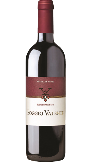 Bottle of Fattoria Le Pupille Poggio Valente 2020 wine 750 ml