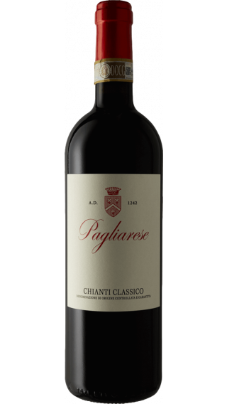 Bottle of Pagliarese Chianti Classico  2018 wine 750 ml