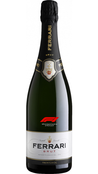 Bottle of Ferrari Trentodoc Brut F1 Special Edition wine 750 ml