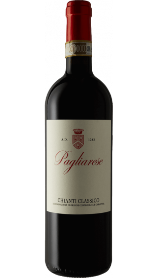 Bottle of Pagliarese Chianti Classico 2016 wine 750 ml