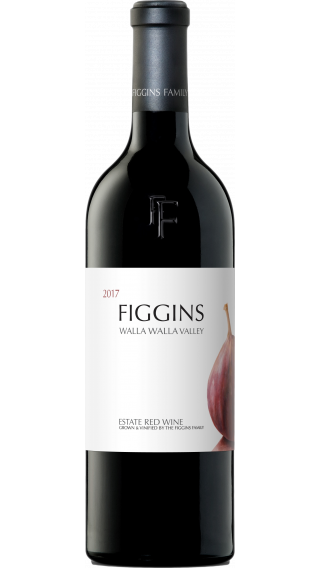 Bottle of Figgins Walla Walla Valley Estate Red 2017 wine 750 ml
