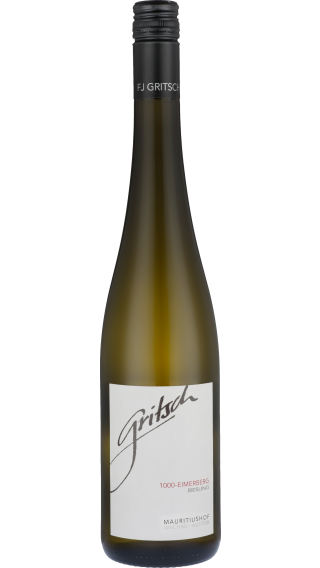 Bottle of FJ Gritsch Riesling 1000-Eimerberg Federspiel 2022 wine 750 ml