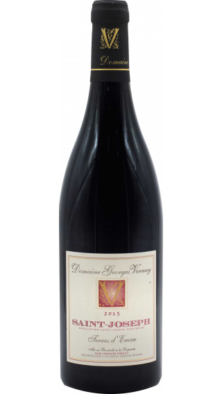 Bottle of Georges Vernay St Joseph Terres D'Encre 2015 wine 750 ml