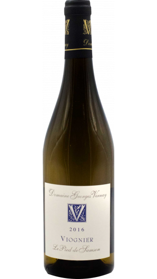 Bottle of Georges Vernay Viognier Le Pied de Samson 2016 wine 750 ml