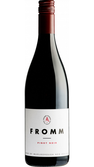 Bottle of Fromm Pinot Noir 2019 wine 750 ml