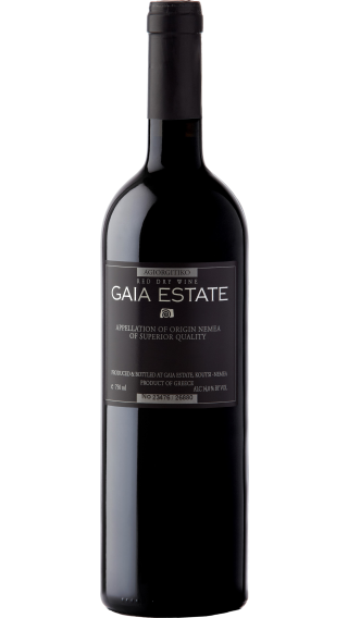 Bottle of Gaia Estate Nemea Agiorgitiko 2021 wine 750 ml