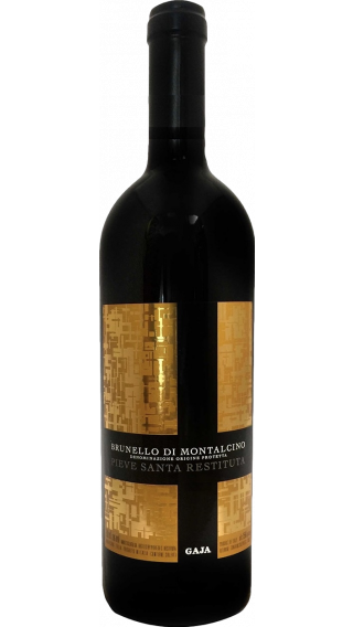 Bottle of Gaja Pieve Santa Restituta Brunello di Montalcino 2014 wine 750 ml
