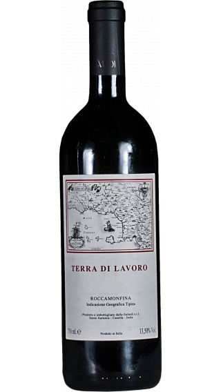 Bottle of Galardi Terra di Lavoro 2016 wine 750 ml