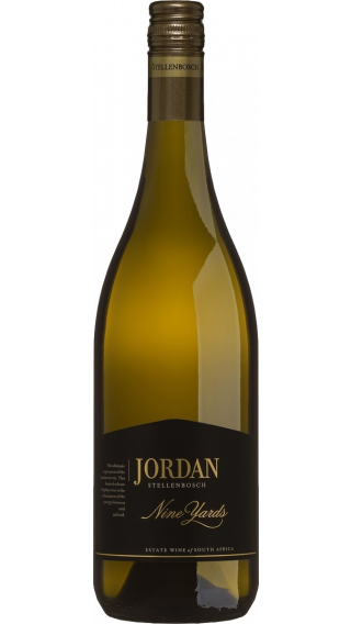 Bottle of Jordan Nine Yards Chardonnay 2018 wine 750 ml
