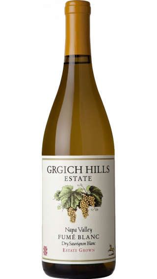 Bottle of Grgich Hills Fume Blanc 2019 wine 750 ml