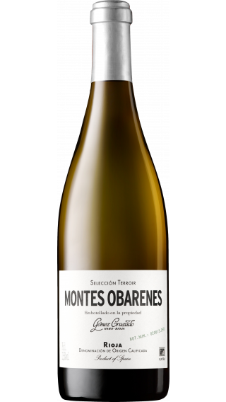 Bottle of Gomez Cruzado Montes Obarenes 2019 wine 750 ml