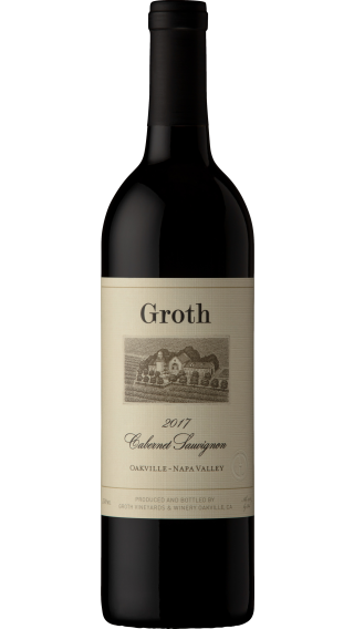 Bottle of Groth Cabernet Sauvignon 2020 wine 750 ml