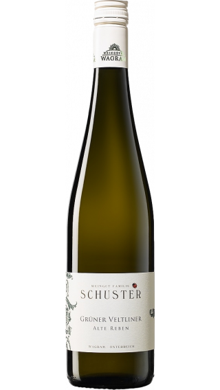 Bottle of Schuster Gruner Veltliner Alte Reben 2021 wine 750 ml