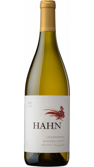 Bottle of Hahn Chardonnay 2017 wine 750 ml