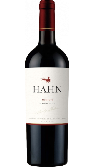 Bottle of Hahn Merlot 2019 wine 750 ml