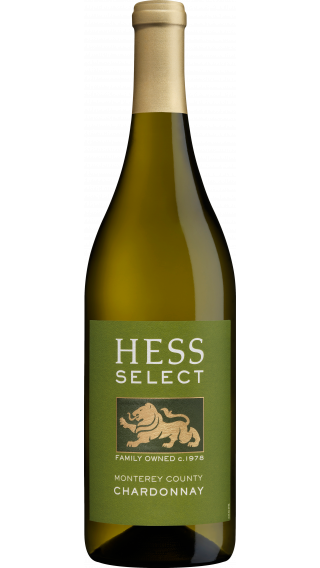 Bottle of Hess Collection Select Chardonnay 2018 wine 750 ml