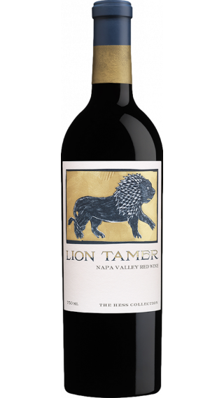 Bottle of Hess Lion Tamer Red Blend 2016 wine 750 ml