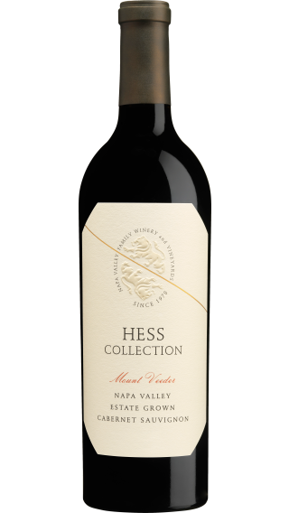 Bottle of Hess Mount Veeder Napa Valley Cabernet Sauvignon 2019 wine 750 ml