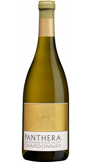 Bottle of Hess Panthera Chardonnay 2017 wine 750 ml