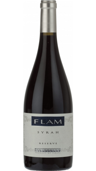 Bottle of Flam Syrah Reserve 2017 wine 750 ml