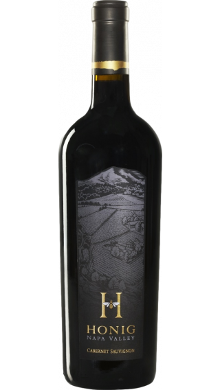 Bottle of Honig Cabernet Sauvignon 2016 wine 750 ml