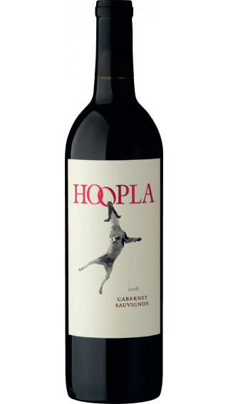 Bottle of Hoopla California Cabernet Sauvignon 2018 wine 750 ml