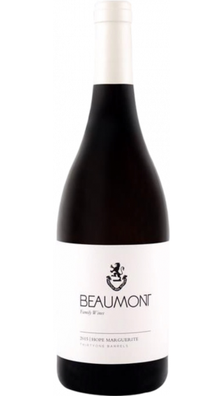 Bottle of Beaumont Hope Marguerite Chenin Blanc 2018 wine 750 ml