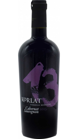 Bottle of Korlat Cabernet Sauvignon 2013 wine 750 ml