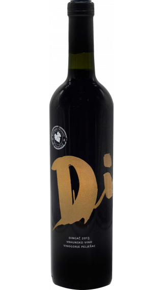 Bottle of Mateo Vicelic Dingac 2015 wine 750 ml