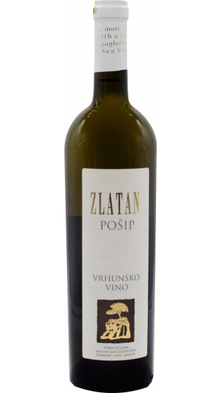Bottle of Zlatan Otok Posip 2017 wine 750 ml