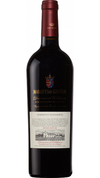 Bottle of Marques de Grinon Cabernet Sauvignon 2016 wine 750 ml