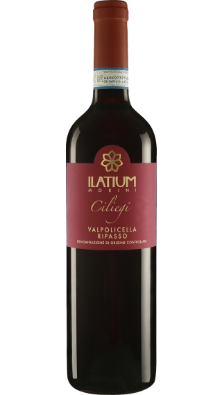Bottle of Ilatium Morini Campo dei Ciliegi Valpolicella Ripasso Superiore 2018 wine 750 ml
