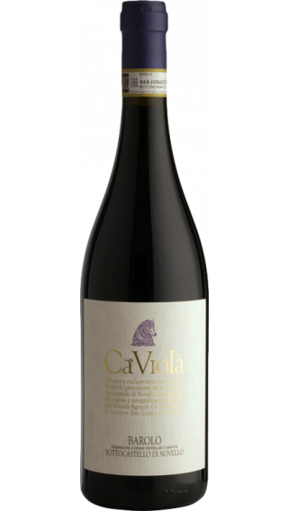 Bottle of Ca Viola Barolo Sottocastello Di Novello 2015 wine 750 ml