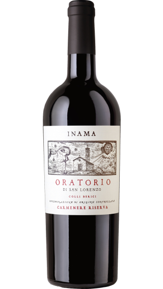 Bottle of Inama Oratorio San Lorenzo 2017 wine 750 ml