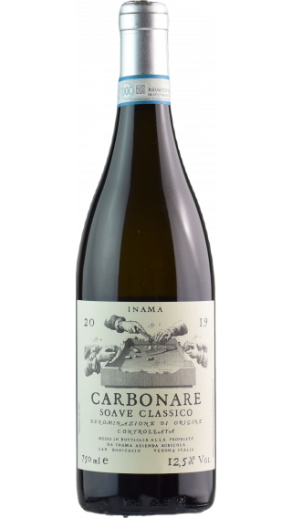 Bottle of Inama Vigneti di Carbonare Soave Classico 2019 wine 750 ml