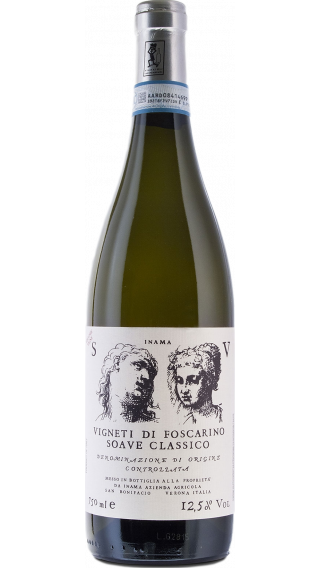 Bottle of Inama Vigneti di Foscarino Soave Classico 2019 wine 750 ml