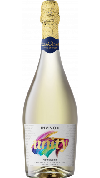 Bottle of Invivo X Unity Prosecco wine 750 ml