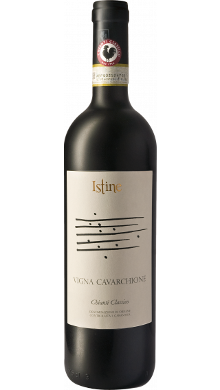 Bottle of Istine Vigna Cavarchione Chianti Classico 2018 wine 750 ml