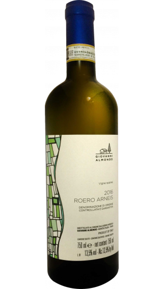 Bottle of Giovanni Almondo Roero Arneis Vigne Sparse 2016 wine 750 ml