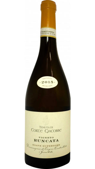 Bottle of Dal Cero Corte Giacobbe Runcata Soave Superiore 2015 wine 750 ml