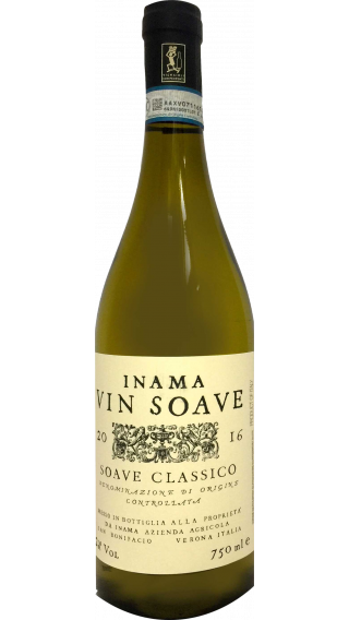 Bottle of Inama Vin Soave Classico 2016 wine 750 ml