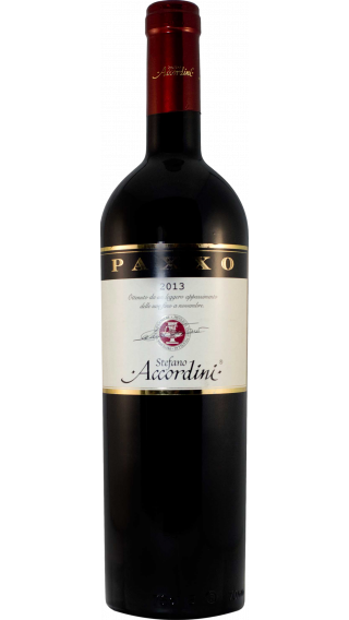 Bottle of Stefano Accordini Paxxo Rosso del Veneto 2013 wine 750 ml