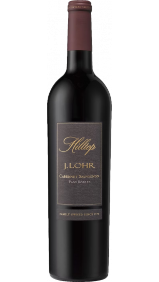 Bottle of J. Lohr Hilltop Cabernet Sauvignon 2019 wine 750 ml