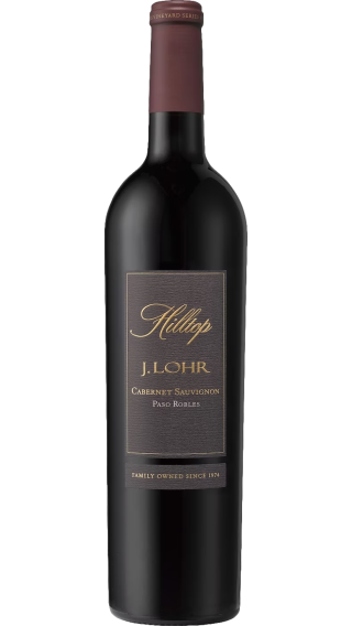Bottle of J. Lohr Hilltop Cabernet Sauvignon 2021 wine 750 ml
